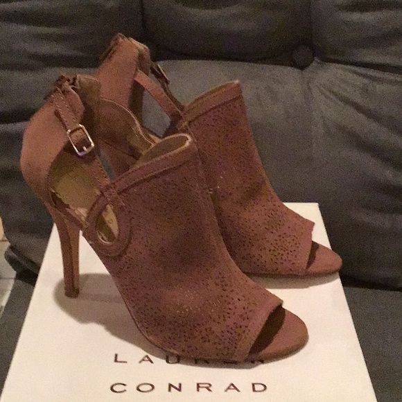 Lauren Conrad Peep Toe Heel - New - Picture 1 of 5